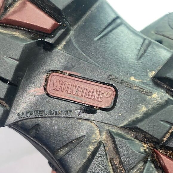 Wolverine Water Proof Steel Toe Combat Boots Work Boots Men’s 11.5 Leather main image 9
